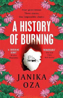 A History of Burning - Janika Oza - cover