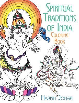 Spiritual Traditions of India Coloring Book - Harish Johari - cover