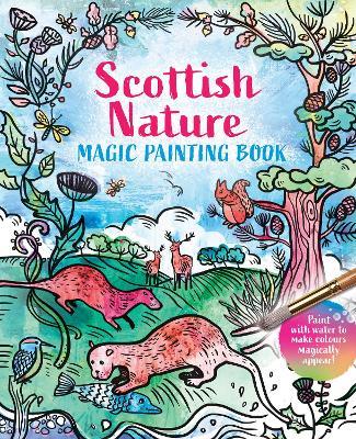 Scottish Nature: Magic Painting Book - cover