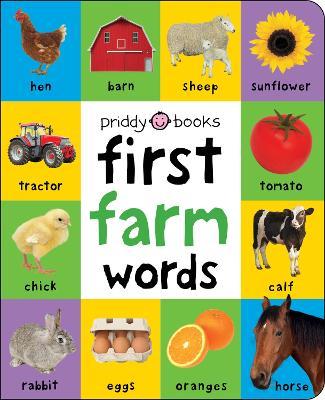 First Farm Words: Soft-to-Touch - Priddy Books,Roger Priddy - cover