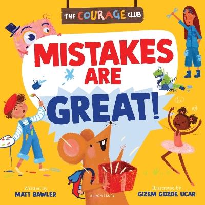 Mistakes are Great!: A growth mindset picture book for children - Matt Bawler - cover