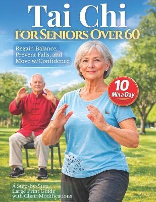 Tai Chi for Seniors Over 60: Regain Balance, Prevent Falls, and Move with Confidence - A Step-by-Step, Large Print Guide with Chair Modifications for Safe, Gentle Daily Practice - Senior Wellness Institute,Cheng Li Wei - cover
