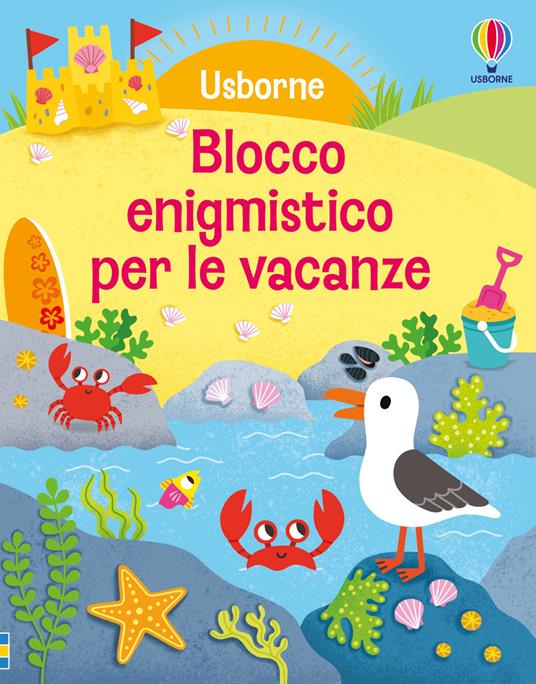 Blocco enigmistico per le vacanze. Ediz. a colori - Phillip Clarke - copertina