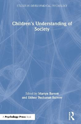 Children's Understanding of Society - cover
