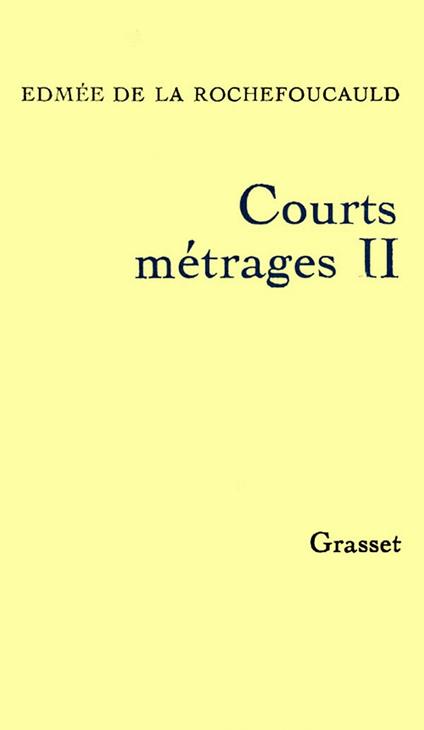 Courts métrages II