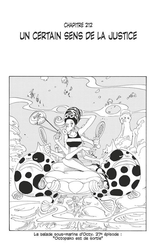 One Piece édition originale - Chapitre 212