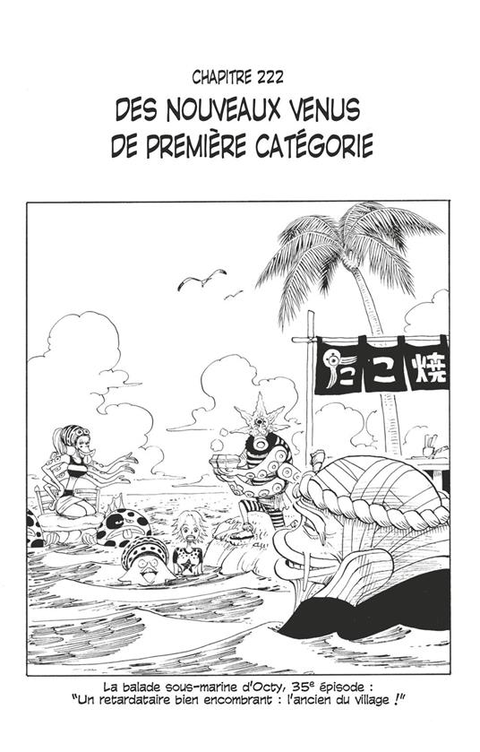 One Piece édition originale - Chapitre 222
