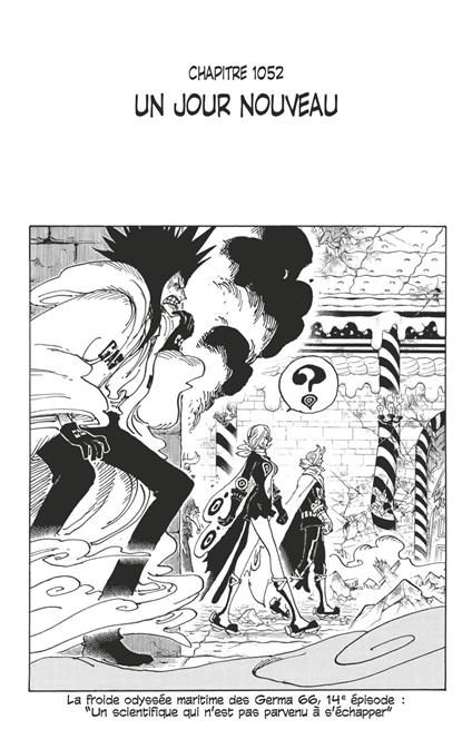 One Piece édition originale - Chapitre 1052