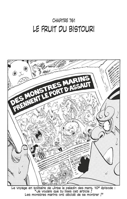 One Piece édition originale - Chapitre 761