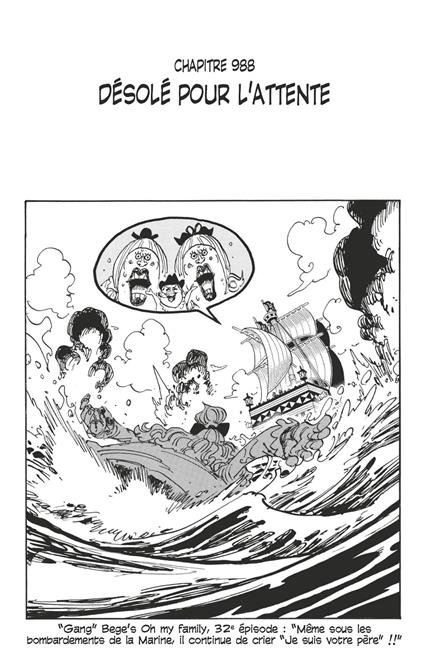 One Piece édition originale - Chapitre 988