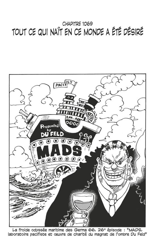 One Piece édition originale - Chapitre 1069
