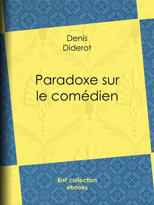 Paradoxe sur le comédien