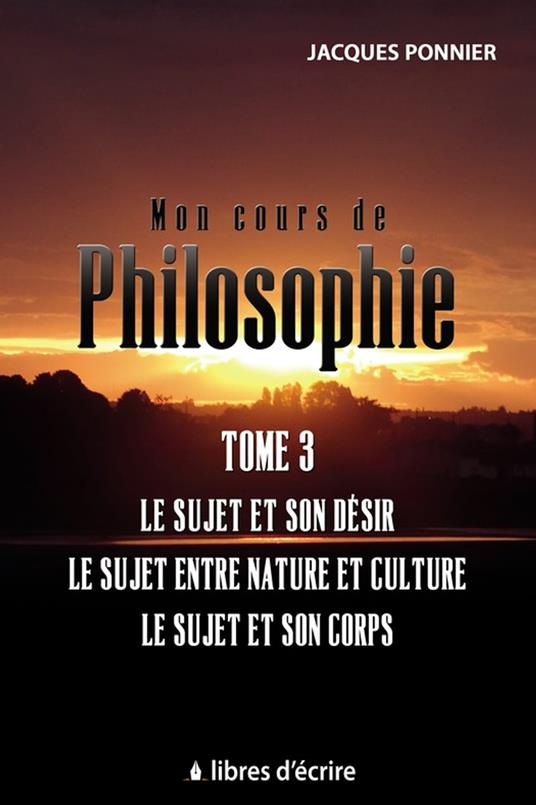 Mon cours de philosophie