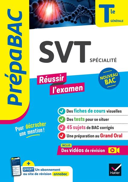 Prépabac Réussir l'examen - SVT Tle générale (spécialité) - Bac 2027