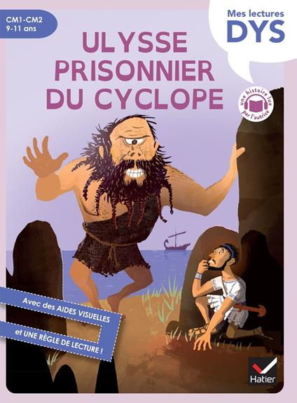 Ulysse prisonnier du cyclope adapté - Hélène Kérillis,Grégoire Vallancien - ebook