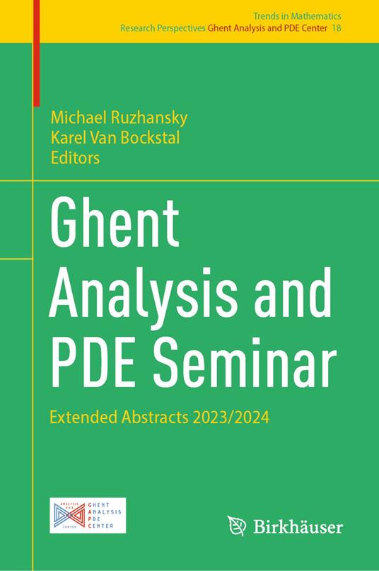 Ghent Analysis and PDE Seminar