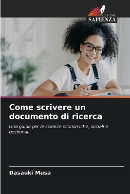 Come scrivere un documento di ricerca - Dasauki Musa - cover