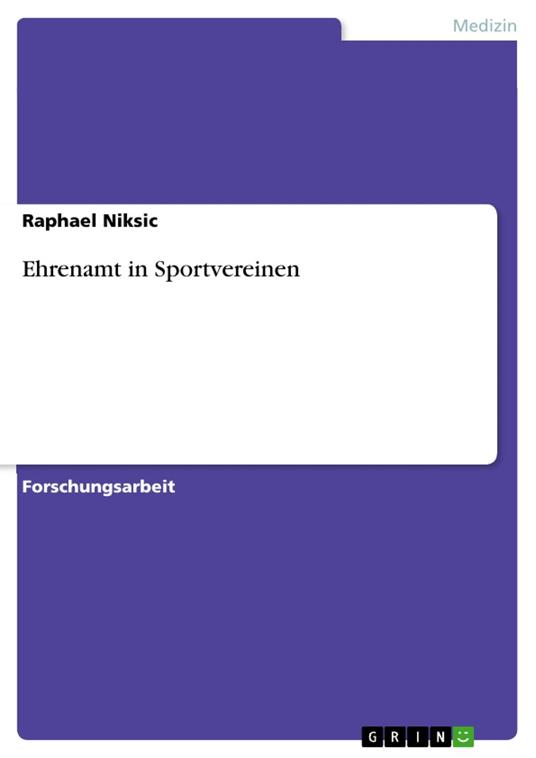 Ehrenamt in Sportvereinen