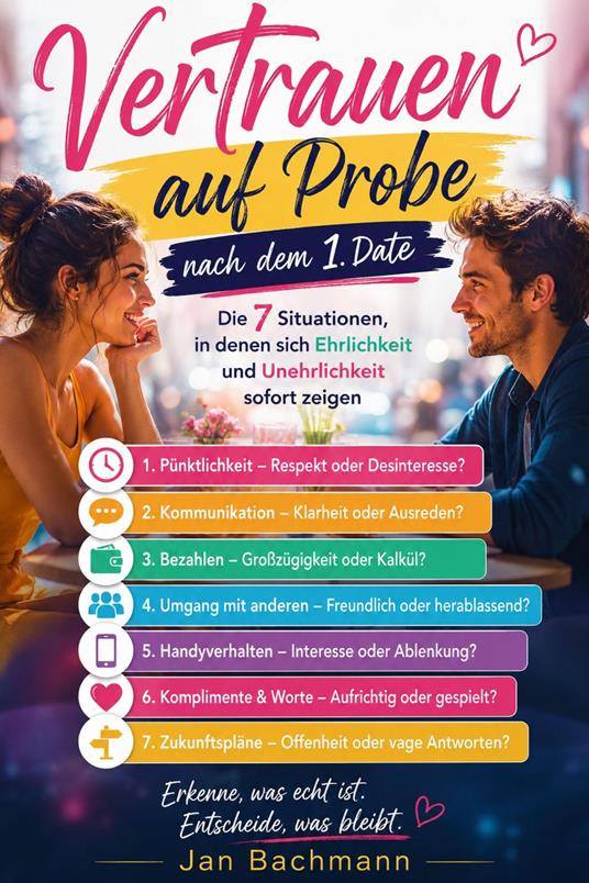 Vertrauen auf Probe nach dem 1. Date