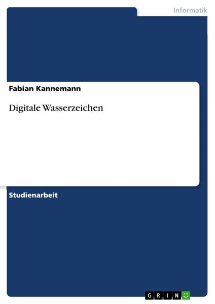 Digitale Wasserzeichen