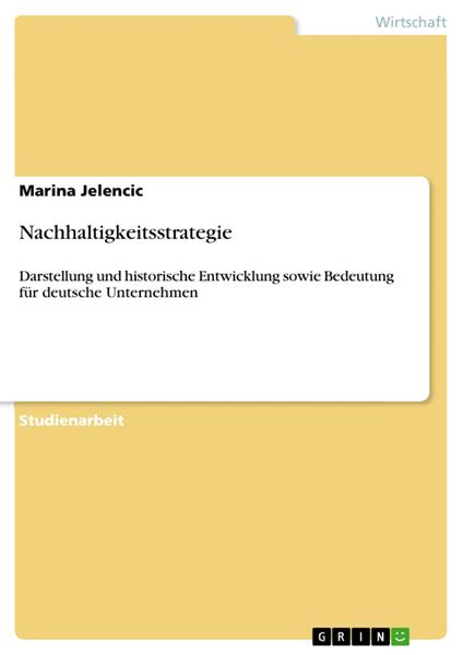Nachhaltigkeitsstrategie