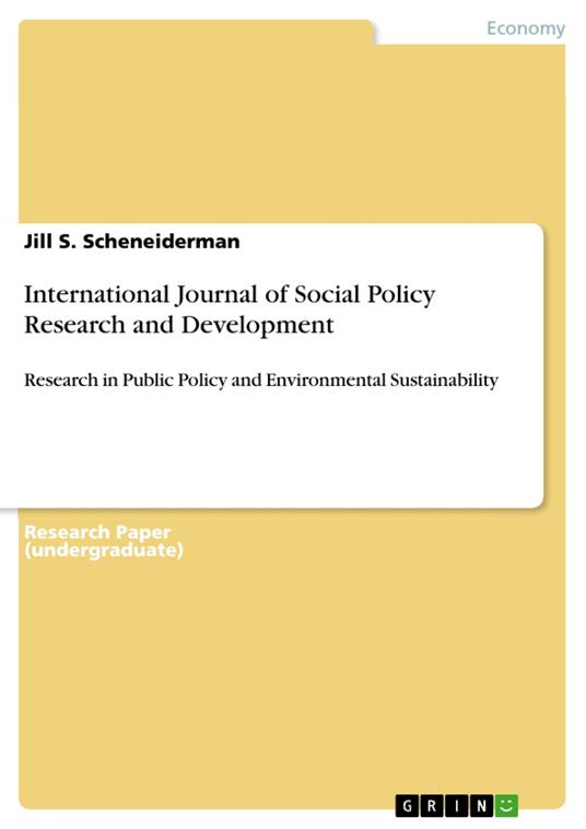 International Journal of Social Policy Research and Development