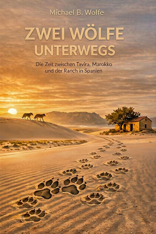 Zwei Wölfe unterwegs