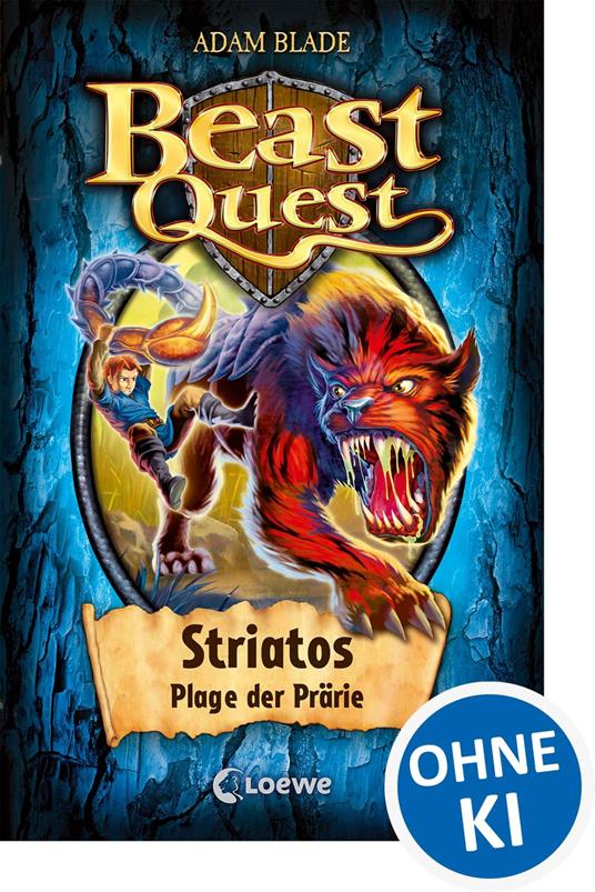 Beast Quest (Band 44) - Striatos, Plage der Prärie - Adam Blade,Sandra Margineanu - ebook