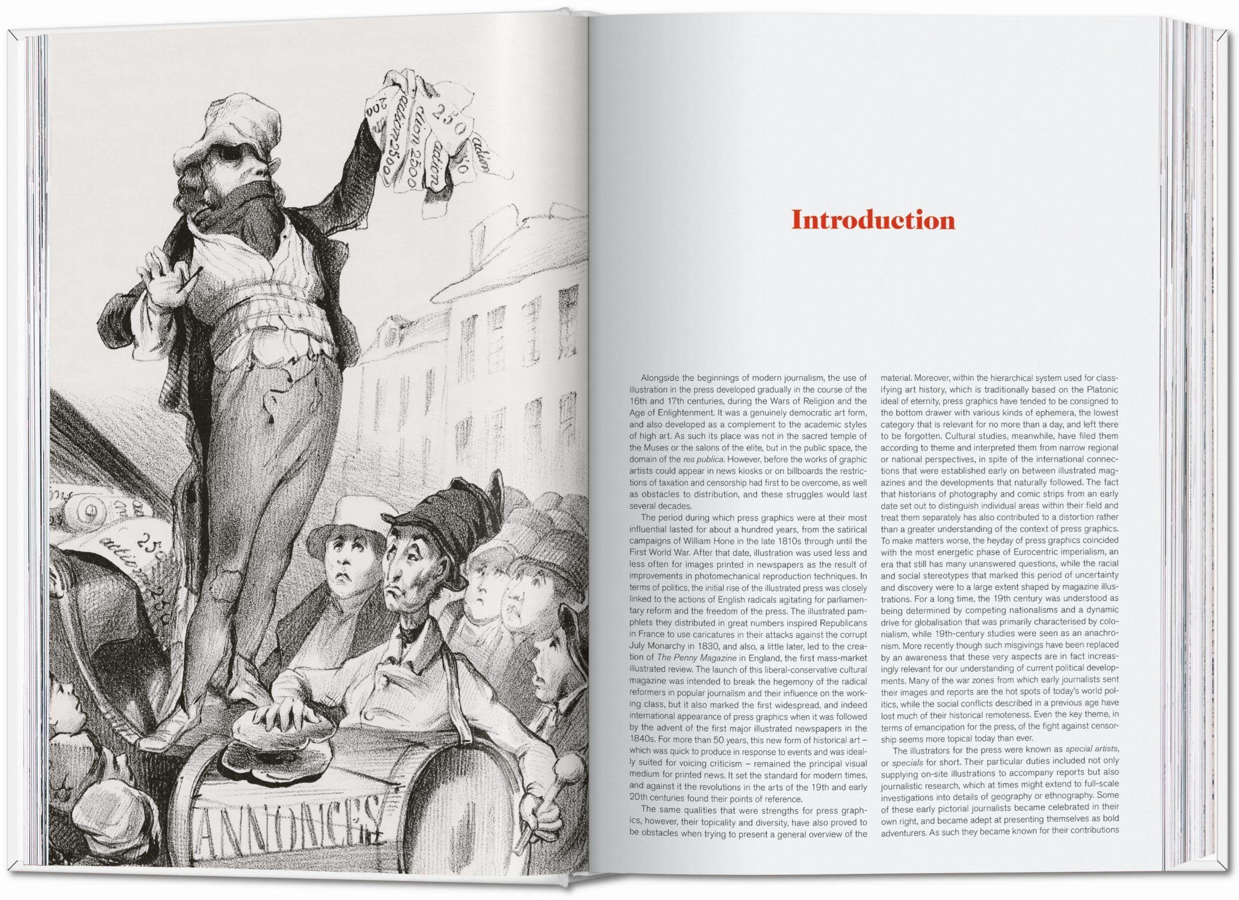 History of press graphics. 1819–1921. Ediz. inglese, francese e tedesca