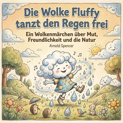 Die Wolke Fluffy tanzt den Regen frei