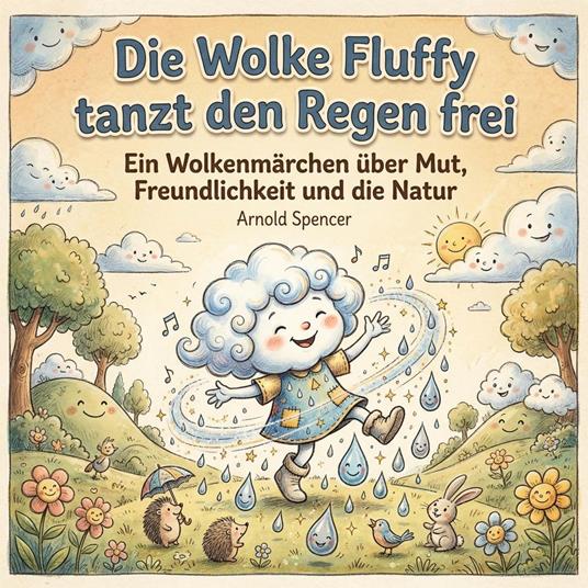 Die Wolke Fluffy tanzt den Regen frei