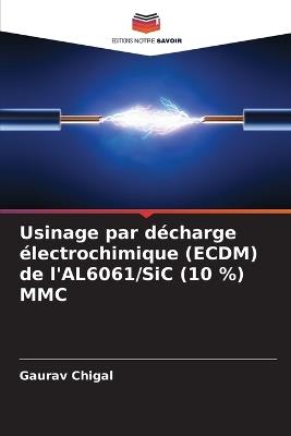 Usinage par décharge électrochimique (ECDM) de l'AL6061/SiC (10 %) MMC - Gaurav Chigal - cover