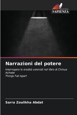 Narrazioni del potere - Sarra Zoulikha Abdat - cover