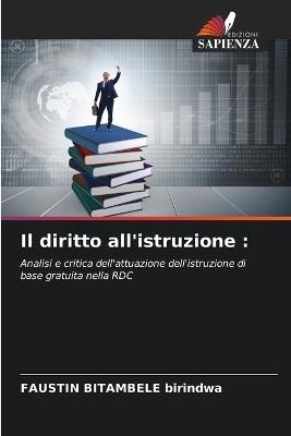Il diritto all'istruzione - Faustin Bitambele Birindwa - cover