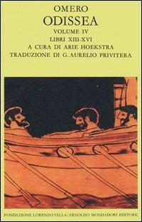 Odissea. Vol. 4: Libri XIII-XVI - Omero - copertina