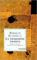 La tradizione tradita - Rodolfo Quadrelli - copertina