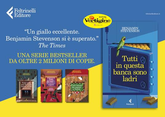Tutti in questa banca sono ladri - Benjamin Stevenson - 2