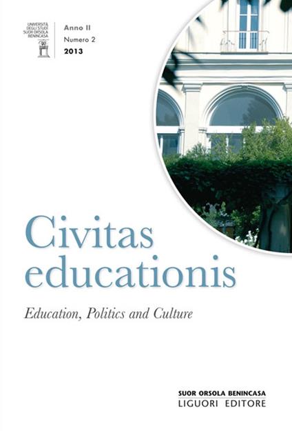Civitas educationis. Ediz. inglese (2013). Vol. 3 - copertina