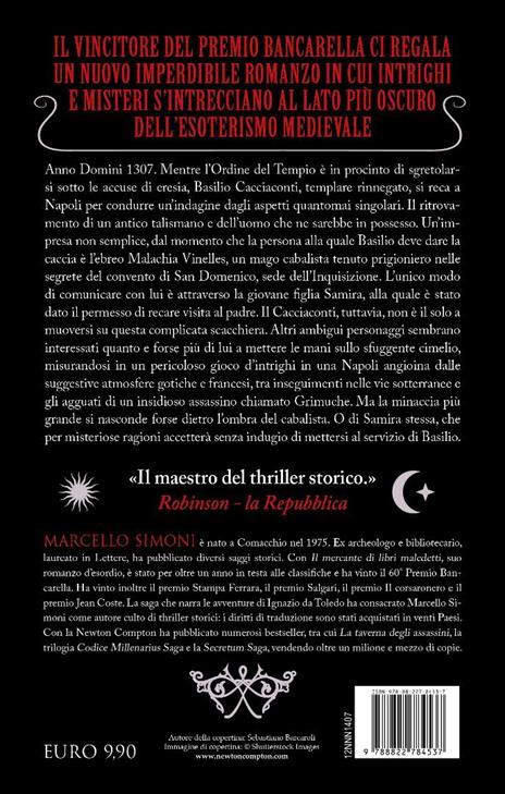 L'enigma del cabalista. Un'indagine del templare Basilio Cacciaconti - Marcello Simoni - 2