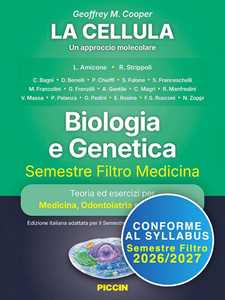 Libro Biologia e genetica. Semestre filtro medicina Geoffrey M. Cooper L. Amicone R. Strippoli