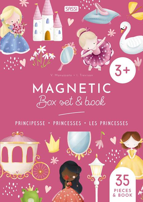 Principesse - Princesses - Les princesses. Magnetic box set.. Ediz. a colori - Irena Trevisan - copertina