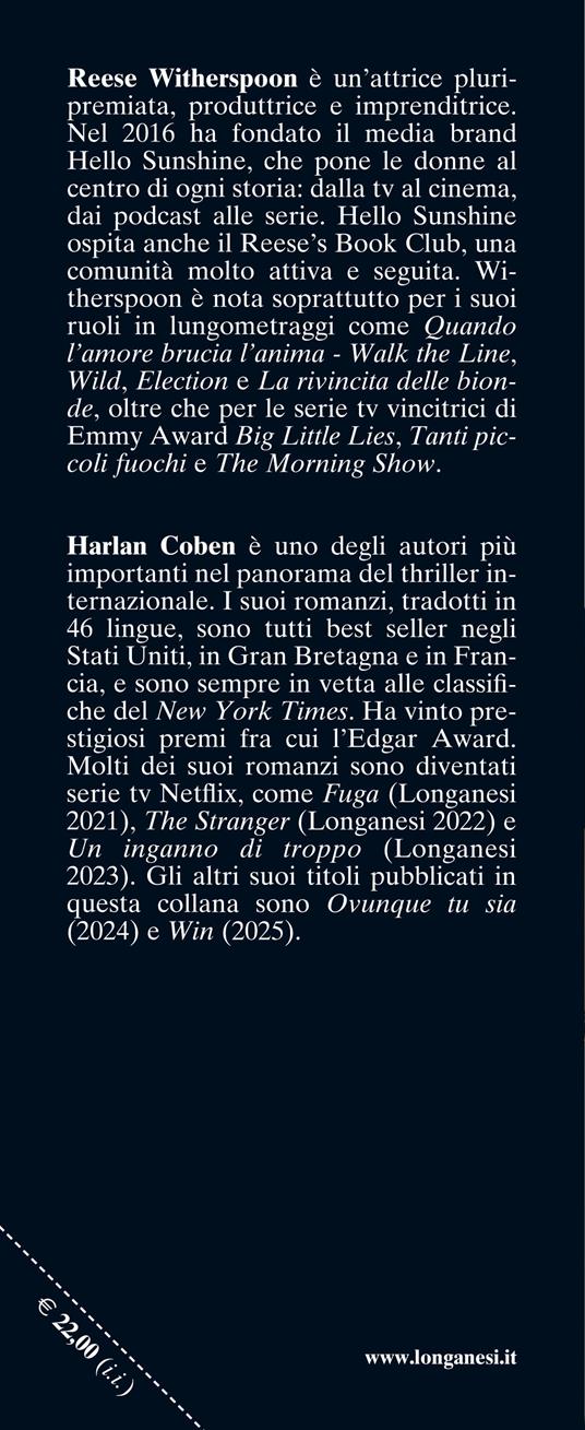 Senza dire addio - Reese Witherspoon,Harlan Coben - 3