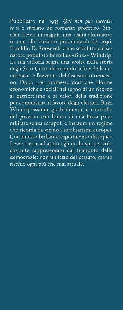 Qui non può succedere - Sinclair Lewis - 4