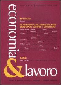 Economia & lavoro (2008). Vol. 3 - copertina