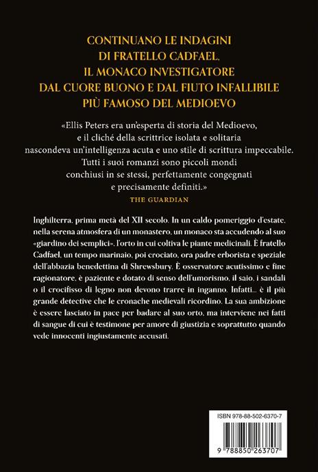 Le cronache di fratello Cadfael: Il pellegrino dell'odio-Mistero doppio-Il corvo dell'abbazia. Vol. 4 - Ellis Peters - 5