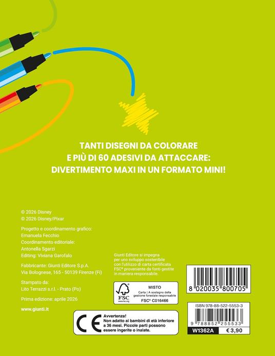 Momenti magici. Cute stickers. Mini staccattacca e colora. Ediz. illustrata - 4