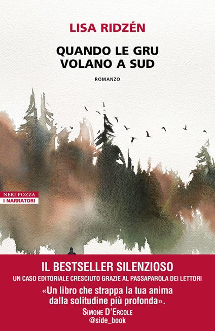 Quando le gru volano a sud - Lisa Ridzén - copertina