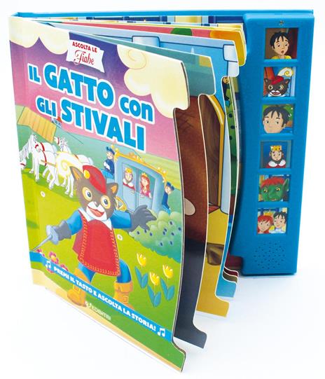 Il gatto con gli stivali. Ascolta le fiabe. Ediz. a colori - Silvana Canzi - copertina