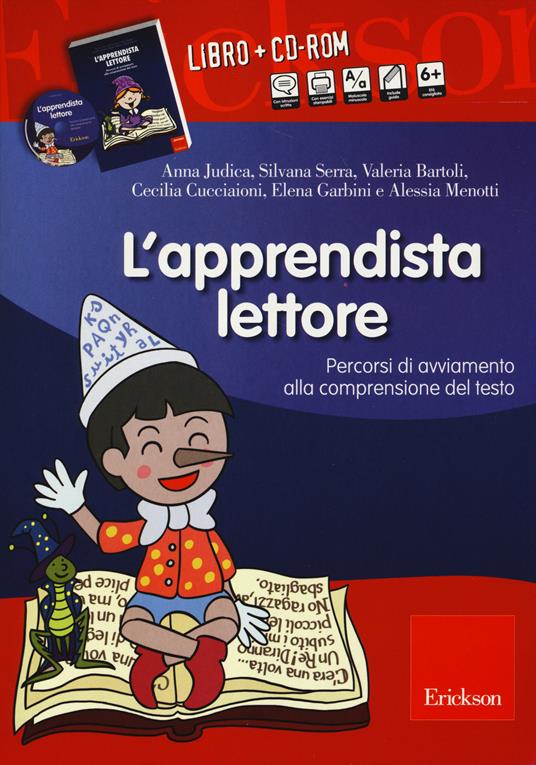L'apprendista lettore. Percorsi di avviamento alla comprensione del testo. Con CD-ROM - copertina