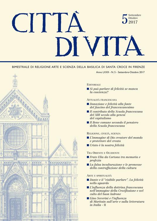 Città di vita (2017). Vol. 5: Settembre-Ottobre - copertina